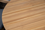 Обеденная группа из тика Joygarden ВЕНТО M, Natural Teak, серый