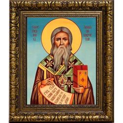 Афанасий (Сахаров) епископ Ковровский, святитель. Икона на холсте.