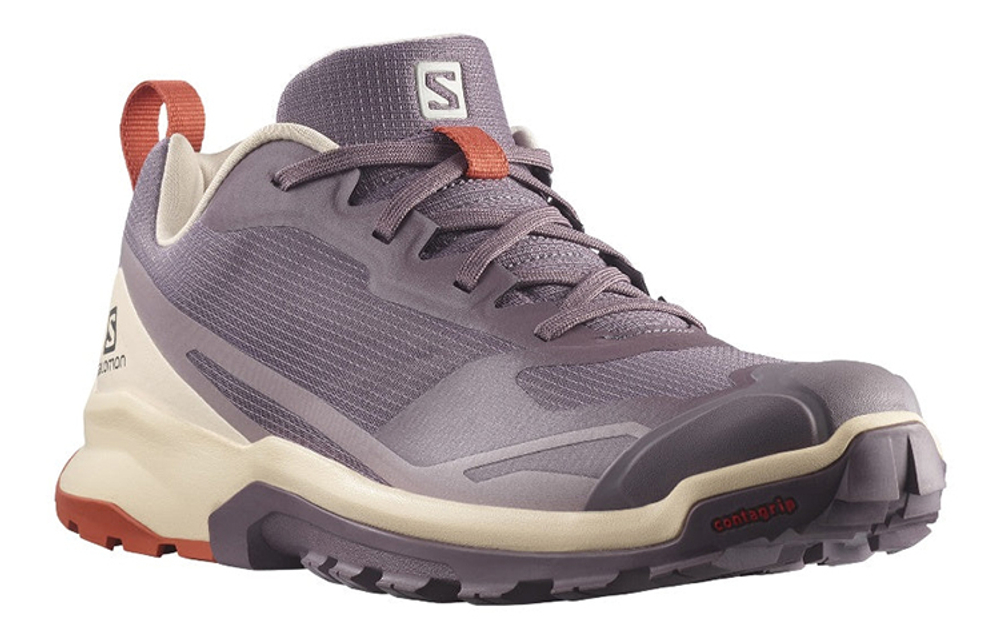 SALOMON Xa Rogg 2 Xa Collider 2 Pu Fabric Slip Resistant Abrasion Resistant Low top Outdoor Shoes Women"s Purple