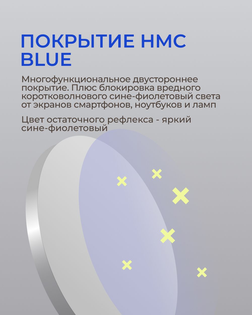 Полимерная линза Synchrony by Zeiss Single Vision AS Blue 1.6