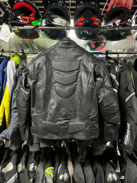 мотокуртка кожаная Riders Black L