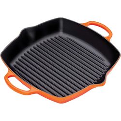 Чугунная сковорода-гриль Le Creuset, 30 см, Бордовая