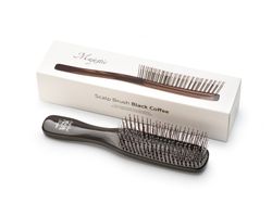 Расческа Majestic Scalp Brush черный кофе