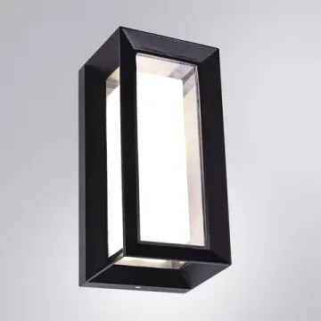 Уличный настенный светильник 12W 4000K A8112AL-1BK черный Ulysses Arte lamp