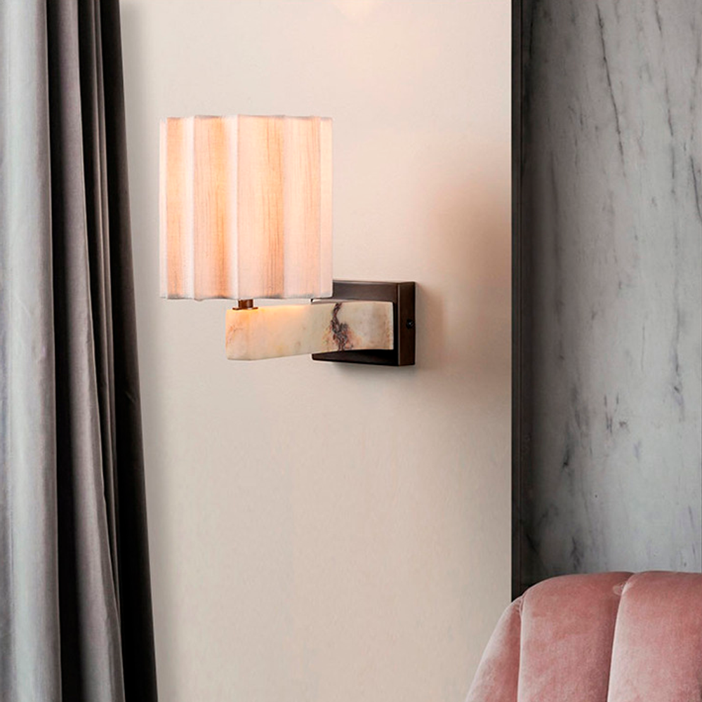 Wall design lamp Viotti Calacatta Viola by Lights & Lamps