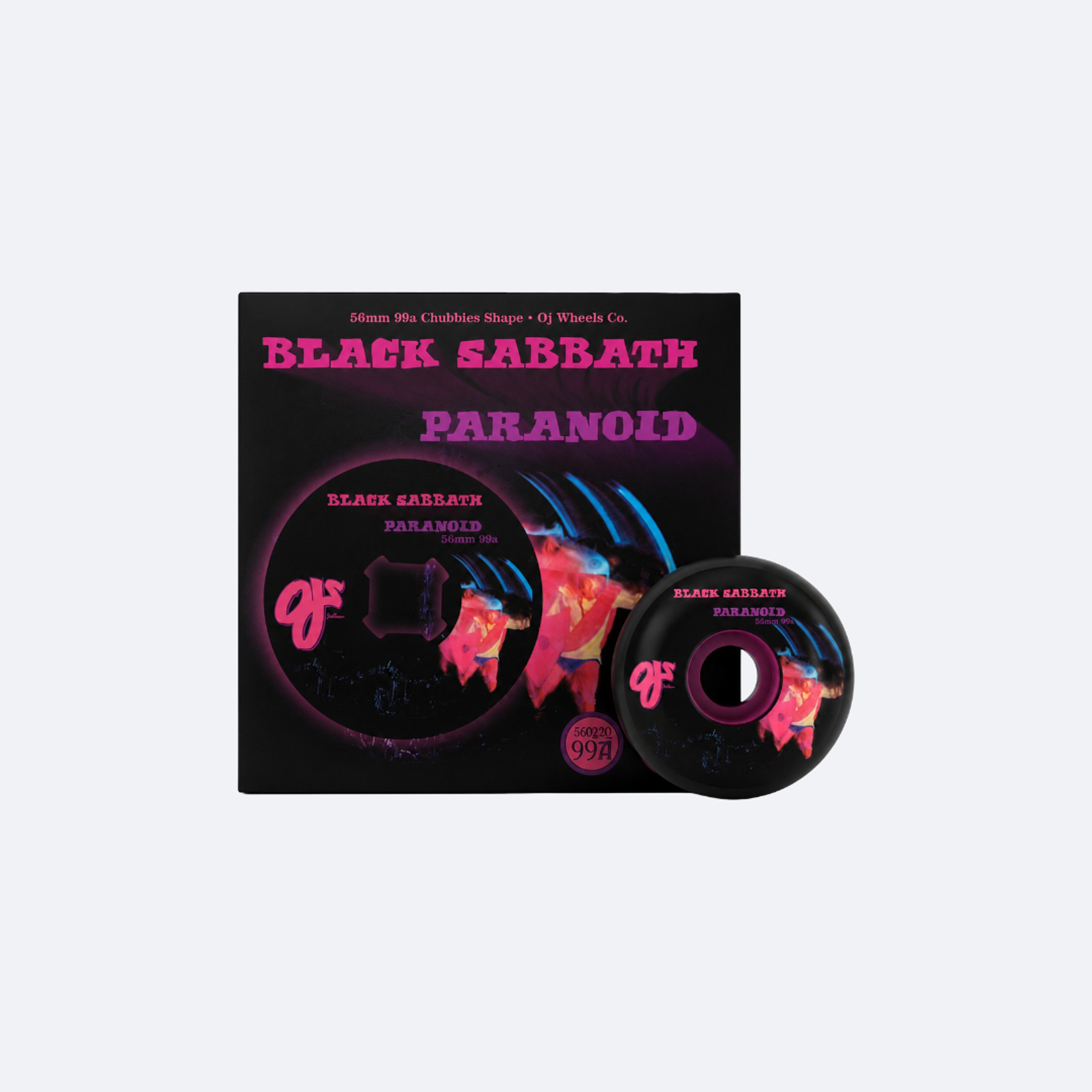 Колеса OJ Wheels Chubbies Black Sabbath Paranoid (black) 99a артикул: - купить в магазине Дайс