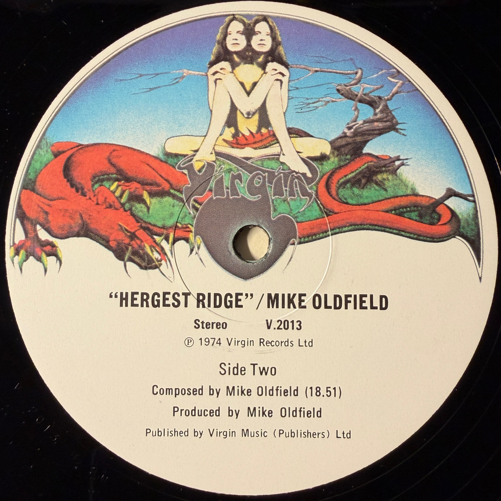 Mike Oldfield ‎– Hergest Ridge (Англия 1974г.)