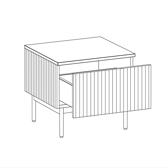 Тумба прикроватная Mikko 895891