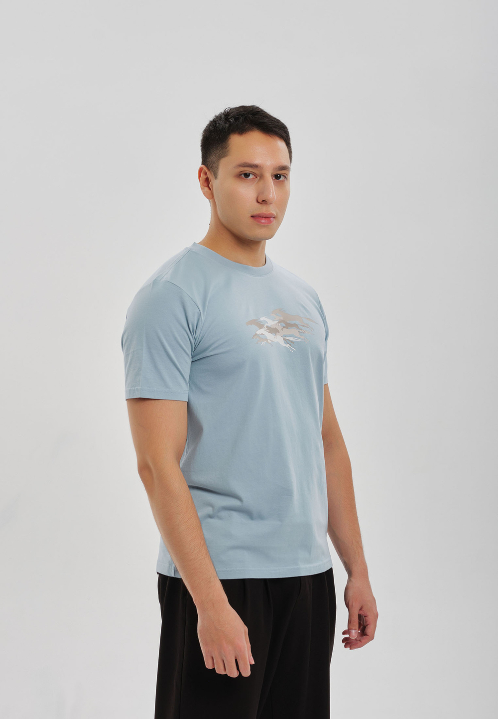 Футболка ARGYMAQTAR LIGHT BLUE