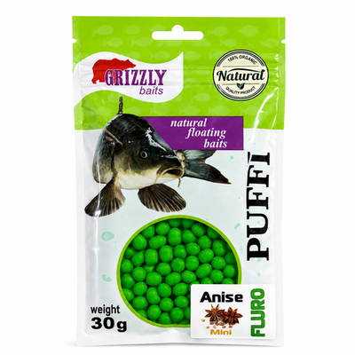 Насадка рыболовная PUFFI FLURO ПРЕМИУМ 30g Anise (Анис) #18