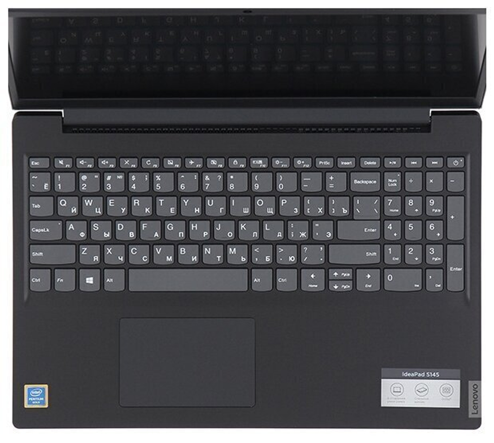 Ноутбук Lenovo S145-15IKB CPU: i3-8130U, RAM: 8GB, SSD: 256GB, GPU: Intel UHD, OS: Windows 11, Цвет: черный, Состояние: C1