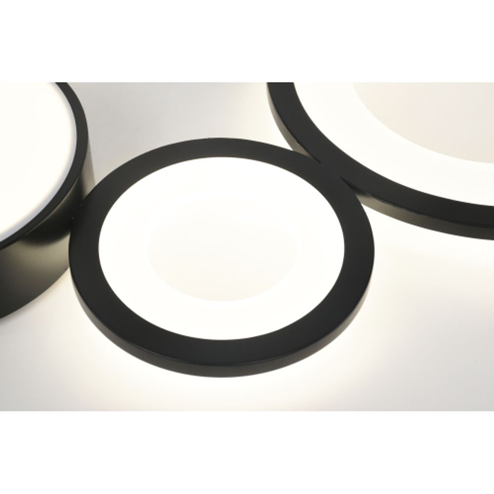 Светильник потолочный светодиодный Rivoli Aliona 6161-201 LED 110 Вт 3000 - 6000 К с пультом | Rivoli