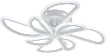 Потолочный светодиодный светильник LED 136W 3000К-6000K 9806C/4+4A WHT (МАРКЕТ) белый Profit Light