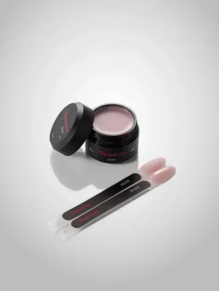 Gemstone Гель моделирующий Hema free, 30 мл Nude Сливочно-розовый (холодный)