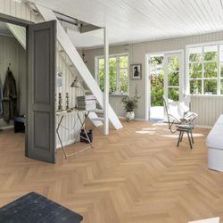 Инженерная доска Kahrs Дуб AB Белый Матовый Лак (OAK STUDIO AB WHITE MATT)