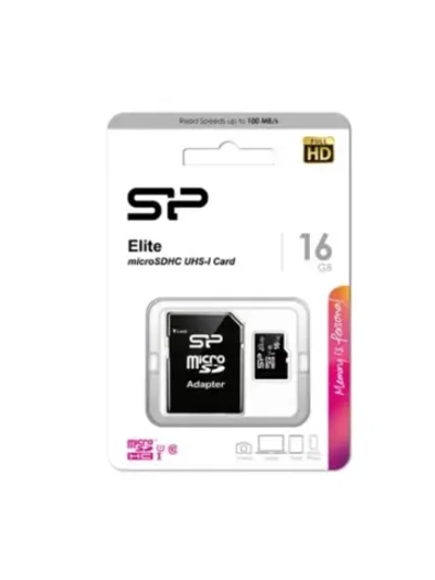 Карта памяти Elite SP016GBSTHBU1V10SP microSDHC 16 ГБ