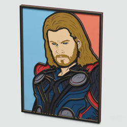 3D Картина по номерам из дерева Тор, 23x30 см