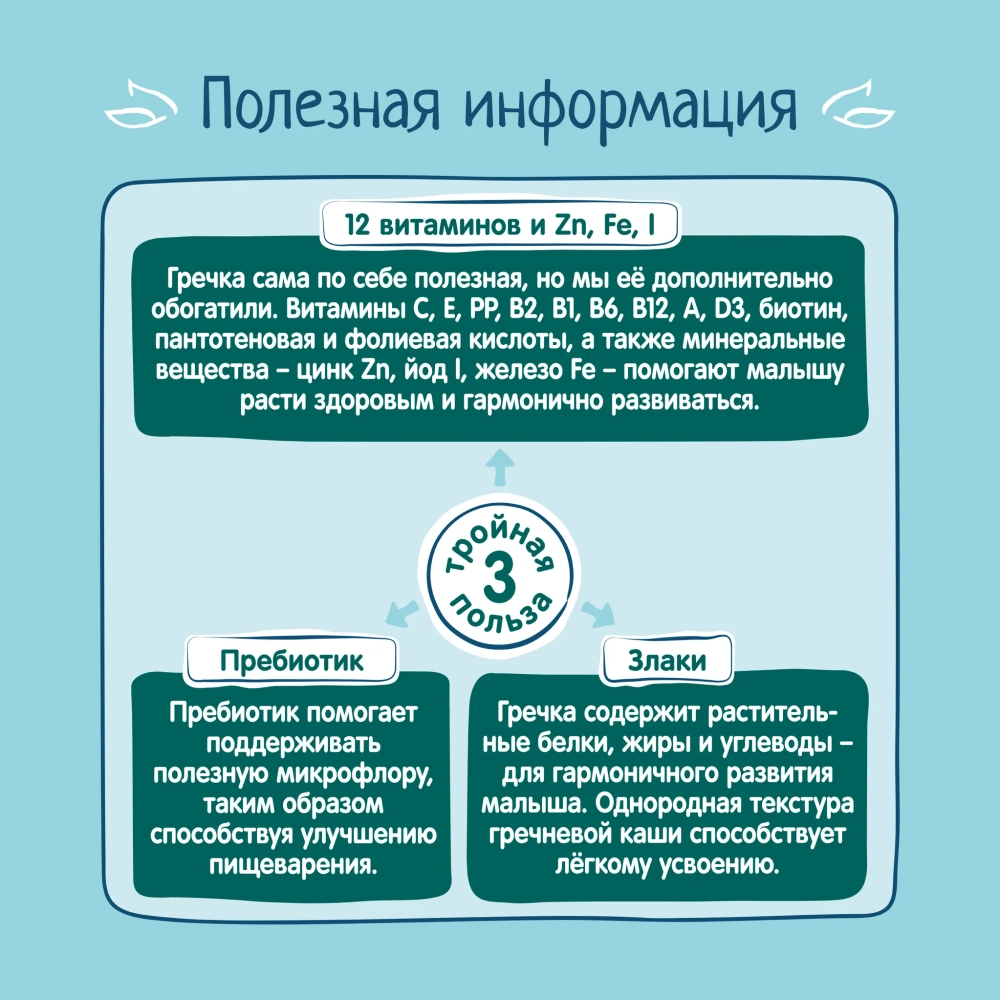 Каша Фрутоняня молочная Гречневая чернослив 200г