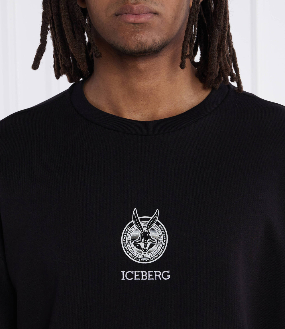 Худи Iceberg x Loonely Tunes Iceberg - черный(242 I1P E052 6317)