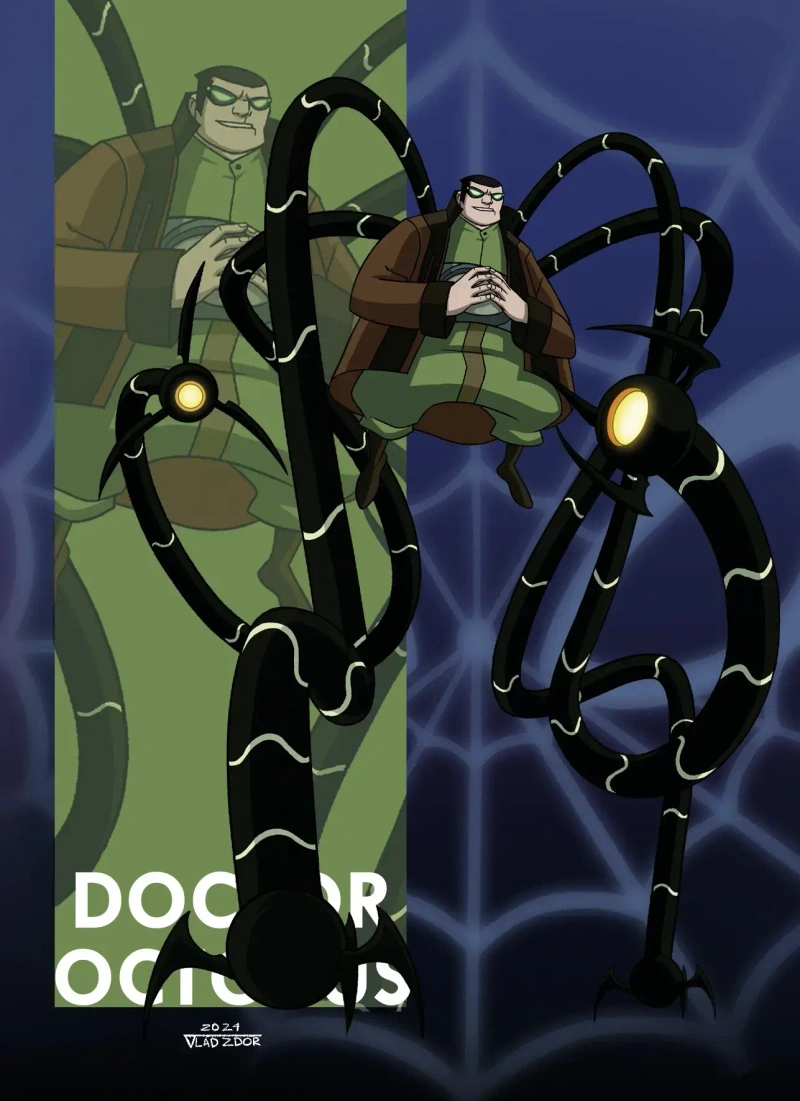 Открытка «Spectacular Spider-Man: Doctor Octopus»