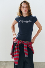 ФУТБОЛКА С БЛЕСТКАМИ CLUELESS ™ — ZARA