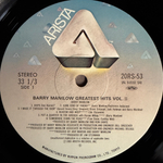 Barry Manilow ‎– Greatest Hits Vol. II (Япония 1983г.)