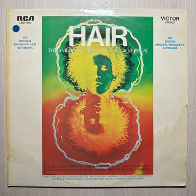 Hair - The Original Broadway Cast Recording (Германия)
