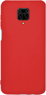 Мягкий Soft Touch чехол из силикона для XIAOMI REDMI NOTE 9 PRO / 9S / POCO M2 PRO с бархатной подкладкой