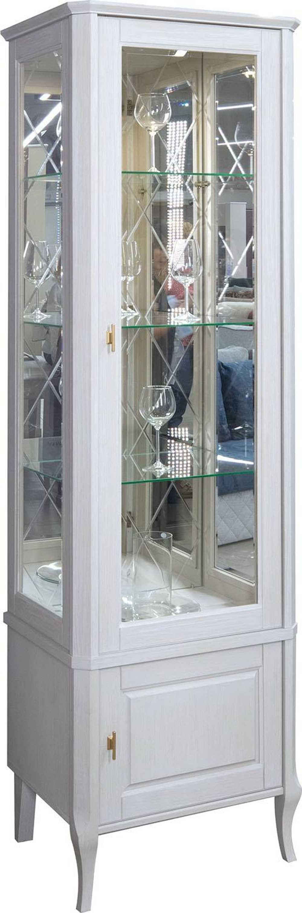 Шкаф с витриной «Нокс» П4.988.0.01