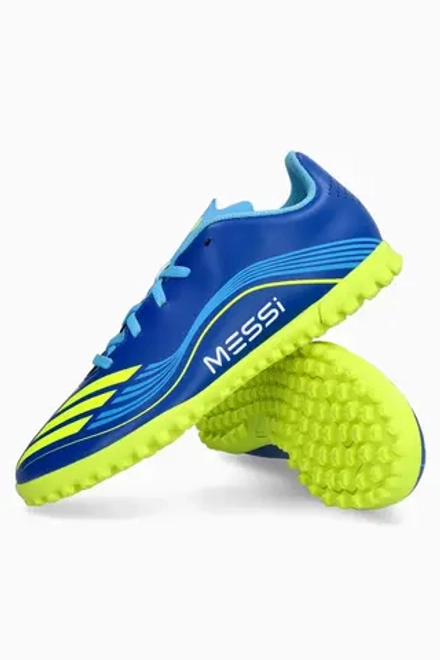 Сороконожки adidas F50 Club Messi TF Junior - синий
