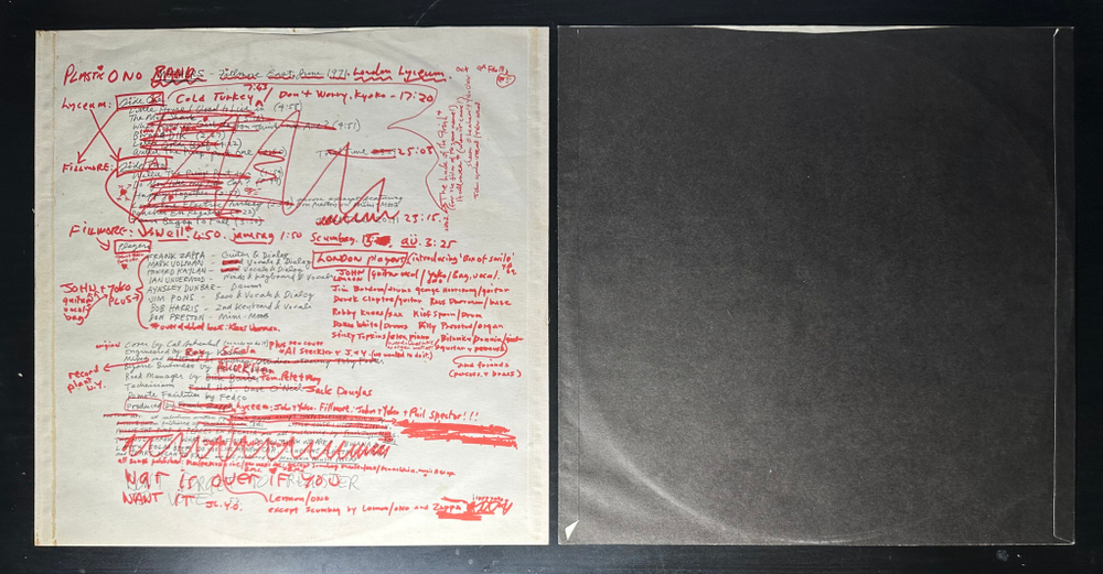 John & Yoko / Plastic Ono Band -  Some Time In New York City 2LP (Япония 1972г.)
