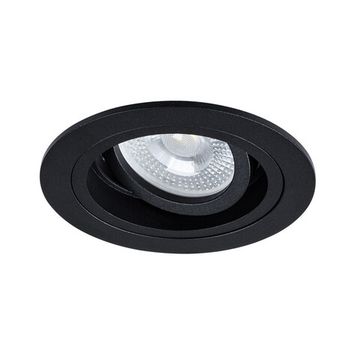 Точечный встраиваемый светильник 1*GU10 A2177PL-1BK чёрный Tarf Arte Lamp