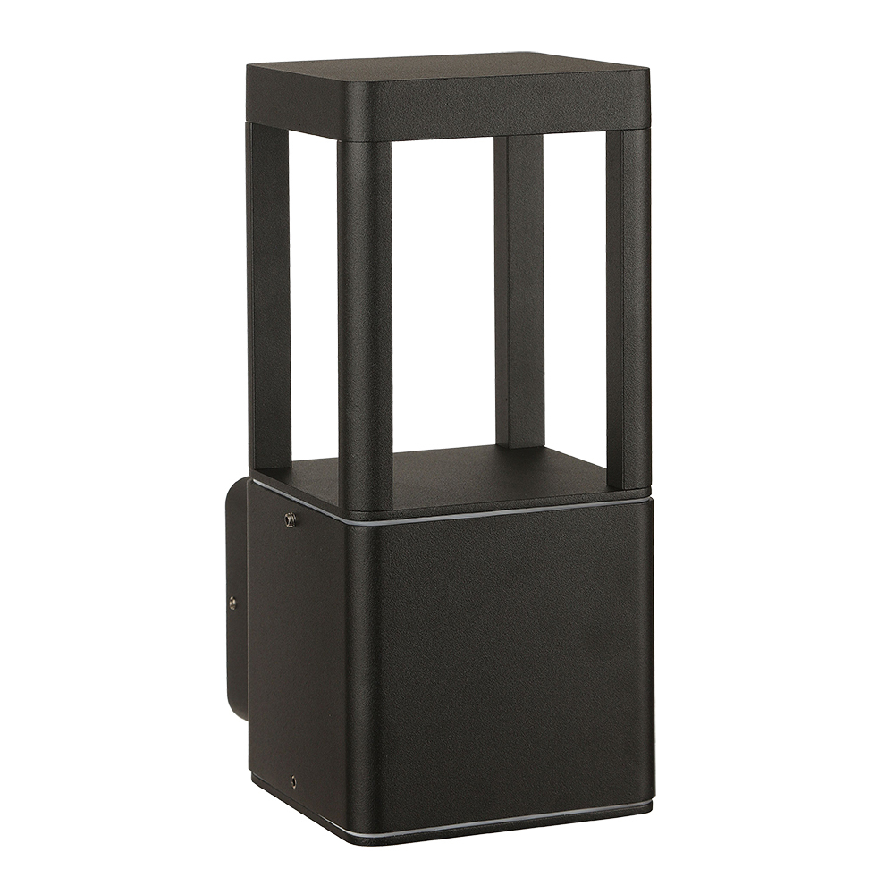 Уличный настенный светодиодный светильник Arte Lamp PHERKAD A2726AL-1BK