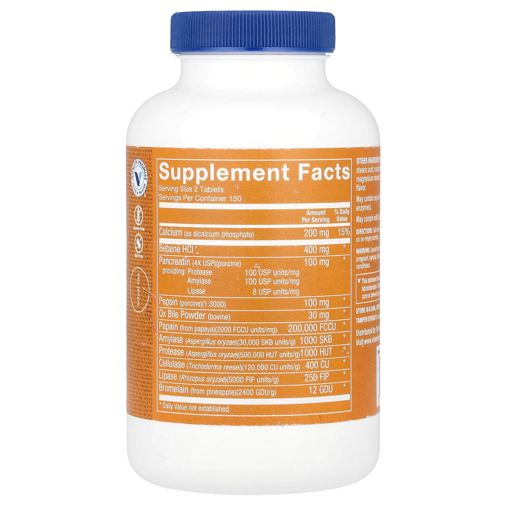The Vitamin Shoppe, Мультиэнзим, 300 таблеток