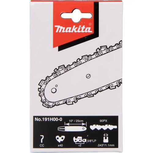 Цепь для пилы 25 см 90PX Makita 191H00-0