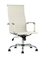 Кресло руководителя TopChairs City бежевое