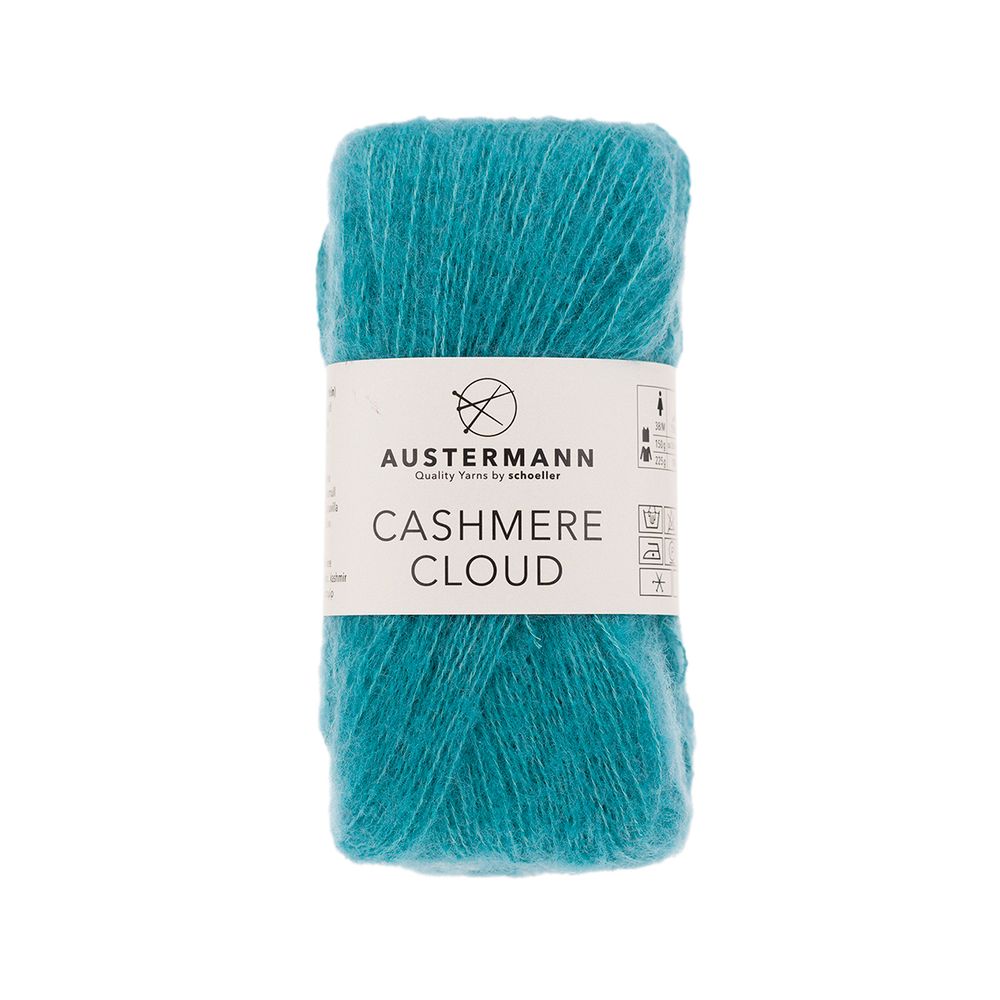 Пряжа Austermann (Аустерманн) Cashmere Cloud / уп.10 мот. по 25 г, 180 м, 12005