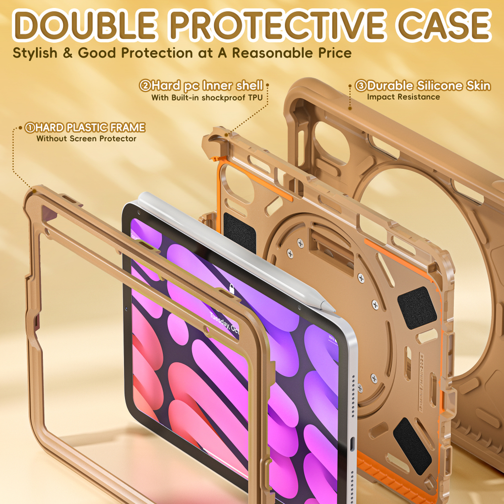 Противоударный бампер Baby Bubbles Сase Belt для iPad mini (7th Gen)