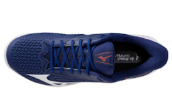 Теннисные кроссовки Mizuno Wave Exceed Tour 7 CC - beacon blue/white/lava orange