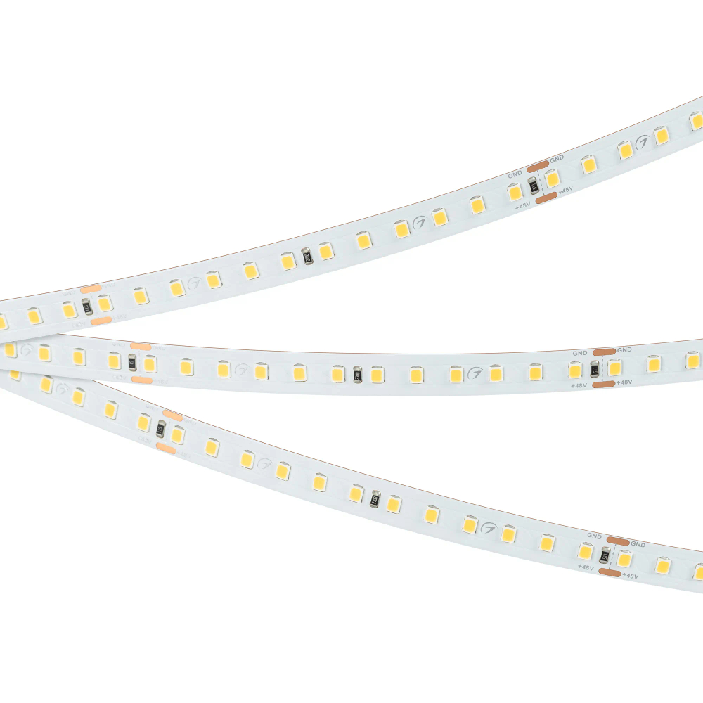 Светодиодная лента UL-A120-10mm 48V Warm2400 (10 W/m, IP20, 30m) (Arlight, Открытый) 053413