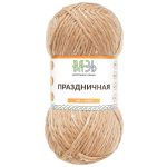Пряжа Вязь Праздничная / уп.3 мот. по 100 г, 160 м, 07 золото