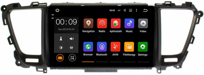 Магнитола для KIA Carnival 3 2014-2020 - AIROC 2K RX-2303 Android 13, Быстрая, QLed+2K, CarPlay, SIM-слот