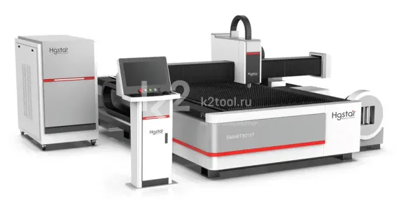 Комбинированный станок лазерной резки HGTECH SMART6015T с одним столом