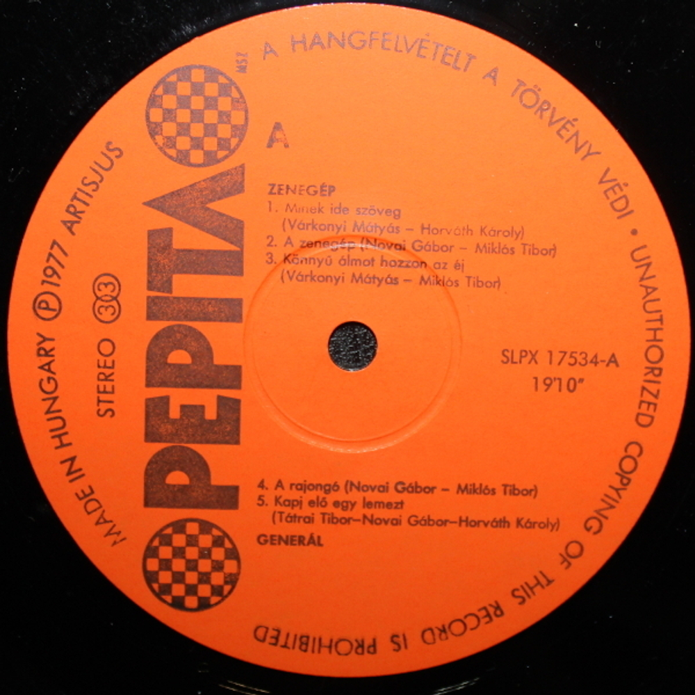 General / Zenegep (LP)