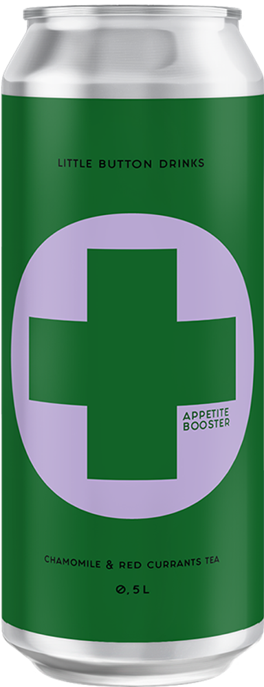 Чай Холодный Травяной Рэд Баттон Апетит Бустер / Red Button Appetite Booster 0.5 - банка