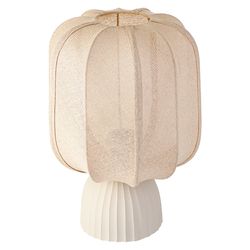 Лампа настольная Texture Rib, 27х39 см, бежевая