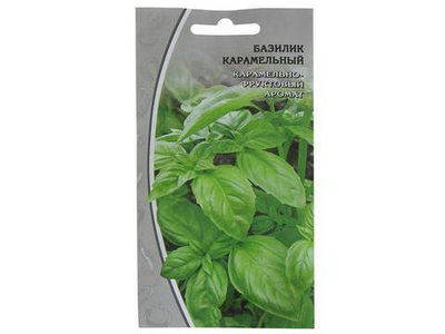 БАЗИЛИК Карамельный среднеспелый (0,3г) Цв.пак (10шт)