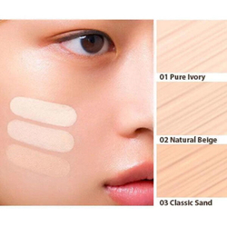 Нежный консилер полного покрытия Peripera Double Longwear Cover Concealer #01 Pure Ivory, 5.5г