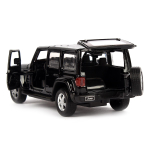 Модель ин. мет. "Jeep wrangler sahara" 12см, двер, баг, чёрн, коробка SAHARA5D-12-BK (Технопарк)