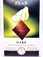 Шоколад темный Lindt Excellence INTENSE Pear Груша с миндалем, 100 г (Швейцария)